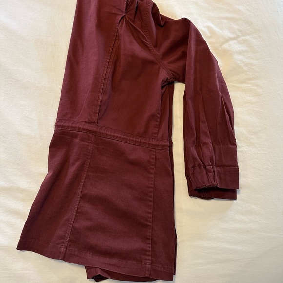 Adorable Spring/Fall Jacket - Maroon Color - Picture 5 of 9